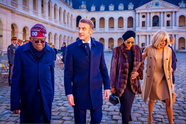 Tinubu in France