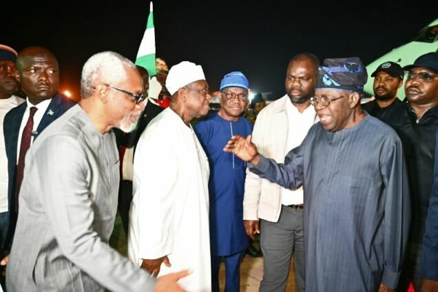 Tinubu return